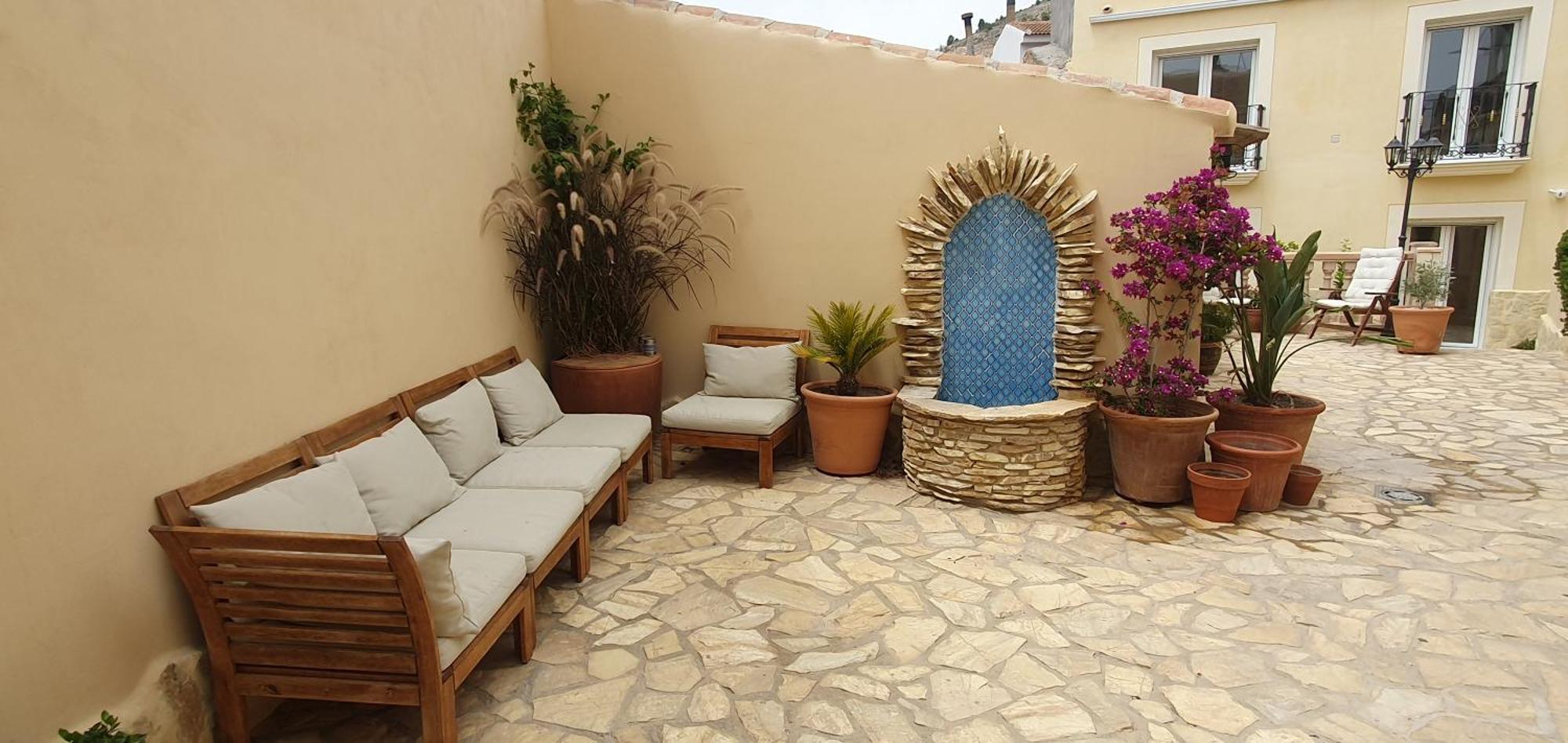 Apartament El Jardin Secreto Oria Zewnętrze zdjęcie